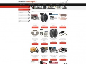 Solidne części zamienne do motocykli
