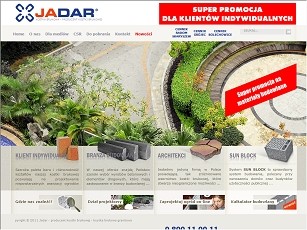 Elementy produkowane przez Jadar ogrodzą i wybrukują teren każdej firmy