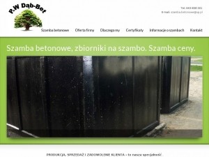Szamba betonowe odpowiednio zabezpieczane
